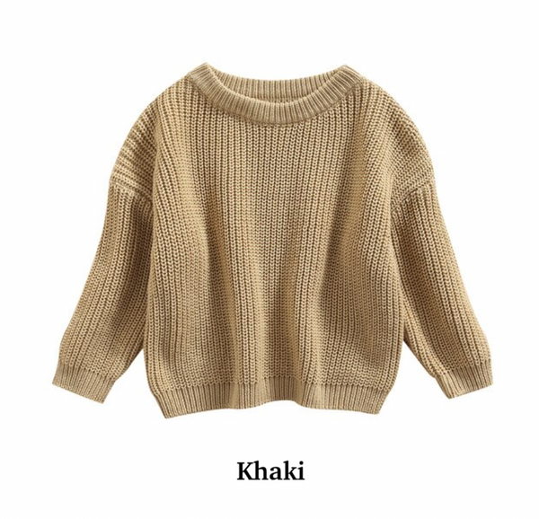 1/2 Solid Knit Sweaters (24 Colors) - PREORDER