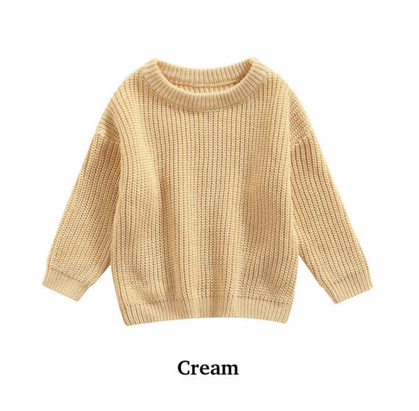 1/2 Solid Knit Sweaters (24 Colors) - PREORDER