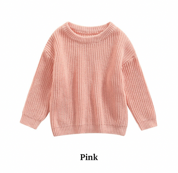 1/2 Solid Knit Sweaters (24 Colors) - PREORDER