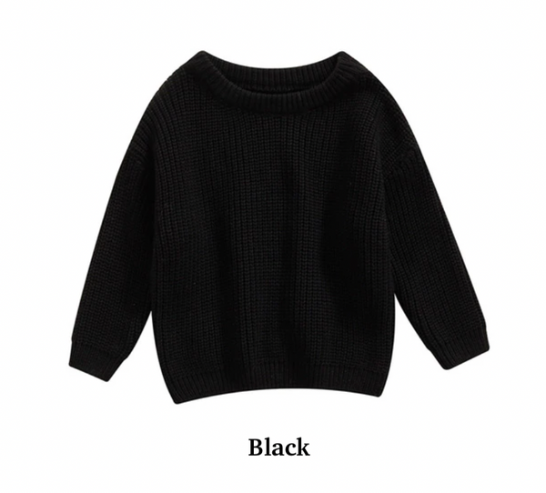 1/2 Solid Knit Sweaters (24 Colors) - PREORDER