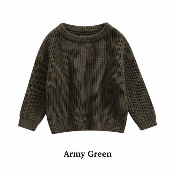 1/2 Solid Knit Sweaters (24 Colors) - PREORDER