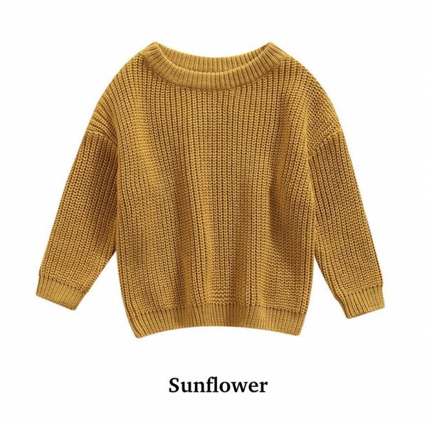 1/2 Solid Knit Sweaters (24 Colors) - PREORDER