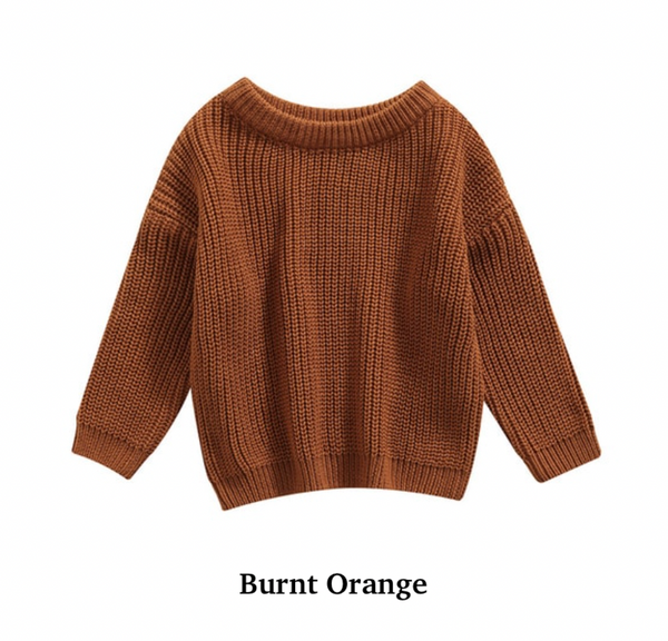 1/2 Solid Knit Sweaters (24 Colors) - PREORDER