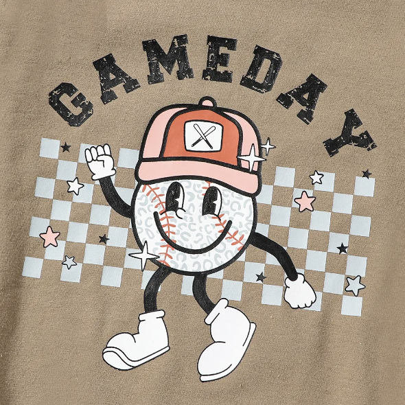 Game Day Baseball Romper - PREORDER