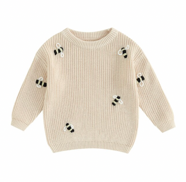Knit Bumble Bee Sweaters (6 Colors) - PREORDER