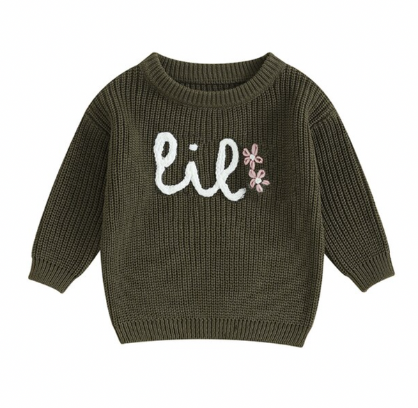 LIL & BIG Knit Sweaters (7 Colors) - PREORDER