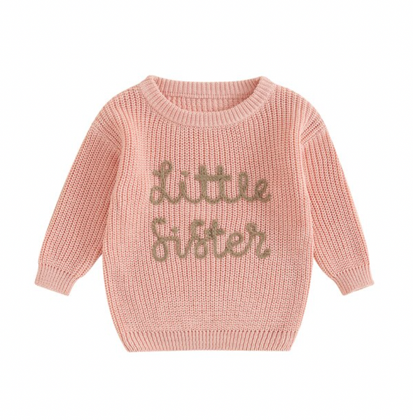 Little Sister Knit Sweaters (7 Colors) - PREORDER