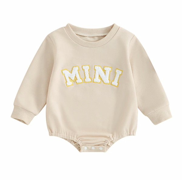 MINI Neutral Rompers (2 Colors) - PREORDER