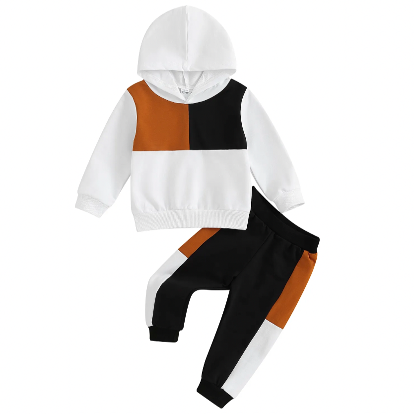 Three Tone Hooded Outfit - PREORDER