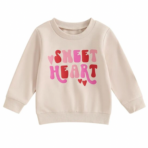 Creamy Sweetheart Pullover - PREORDER