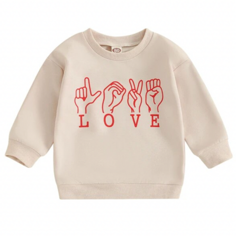 Sign LOVE Pullover - PREORDER