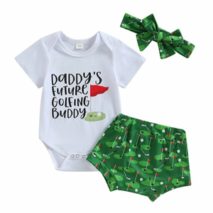Daddys Future Golfing Buddy Outfits (2 Styles) - PREORDER