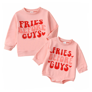 Fries Before Guys Matching Sweater & Romper - PREORDER
