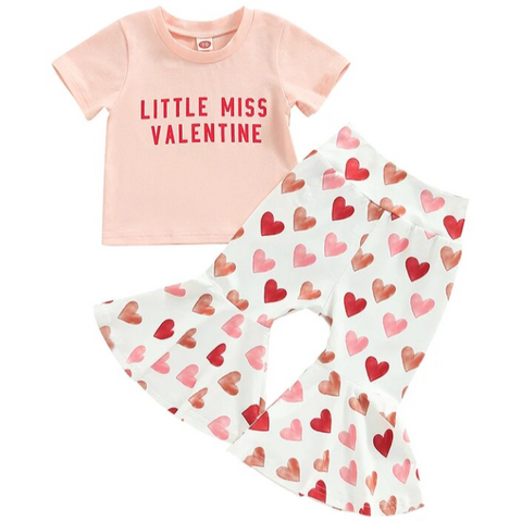 Little Miss Valentine Outfit - PREORDER