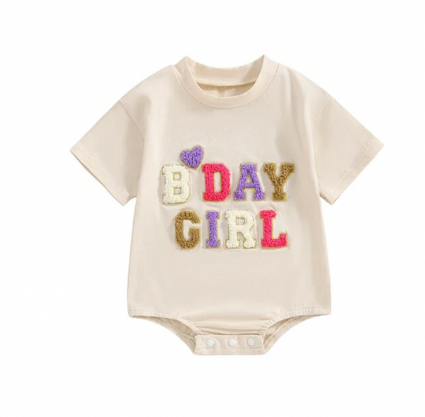 BDAY GIRL/BOY Rompers (2 Styles) - PREORDER