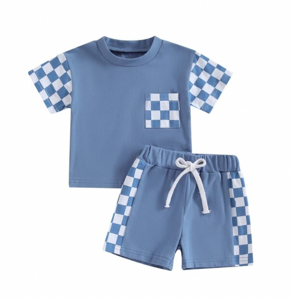 Checkered Pocket Outfits (6 Colors) - PREORDER