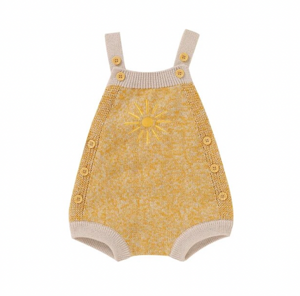 Sunshine Knit Rompers (2 Colors) - PREORDER