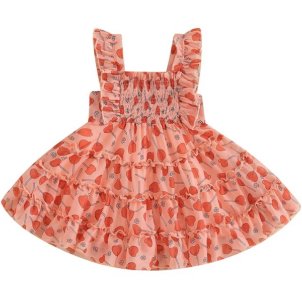 Heart Suckers & Daisies Dress - PREORDER