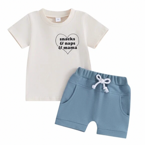 Snacks & Naps & Mama Outfit - PREORDER