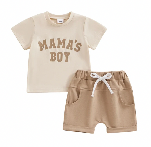 Mamas Boy Casual Outfits (4 Colors) - PREORDER
