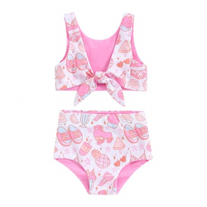 All Things Pink Summertime Reversible Swimsuit - PREORDER