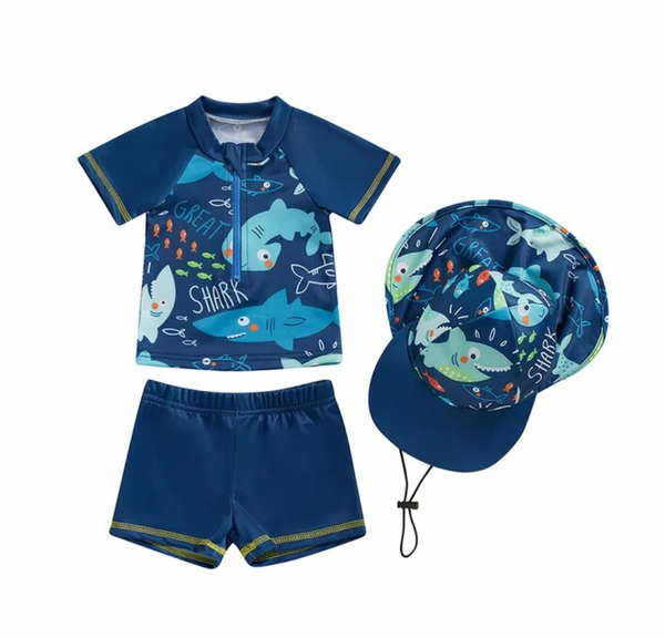 Sealife Swimsuits & Hats (2 Styles) - PREORDER