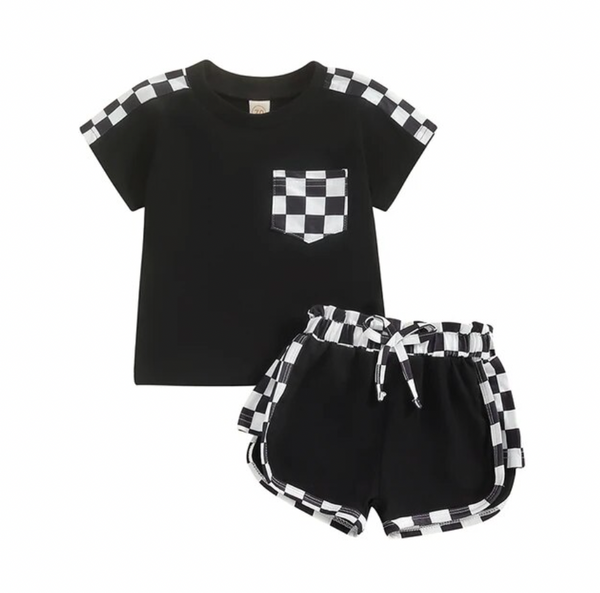 Sassy Checkered Outfits (4 Colors) - PREORDER