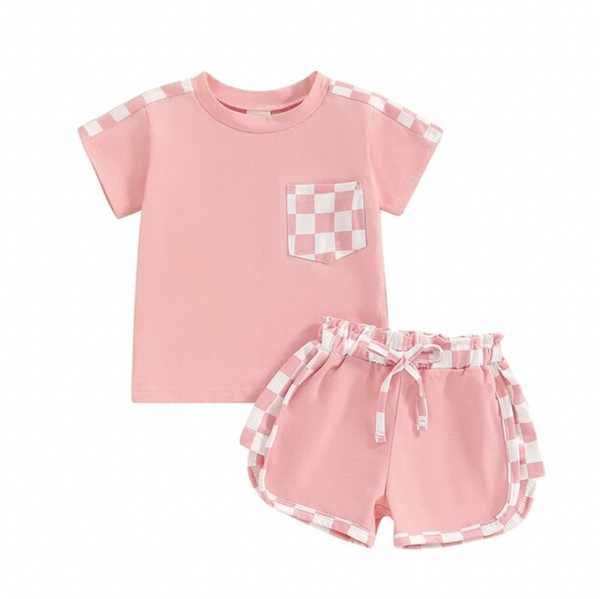 Sassy Checkered Outfits (4 Colors) - PREORDER