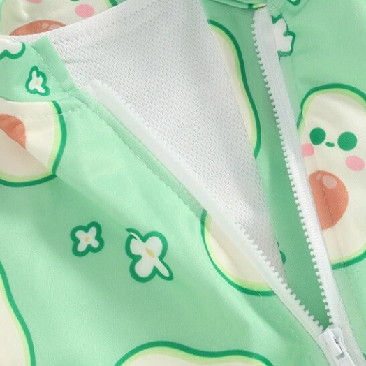 Its an Avocado & Daisies Ruffle Swimsuit - PREORDER