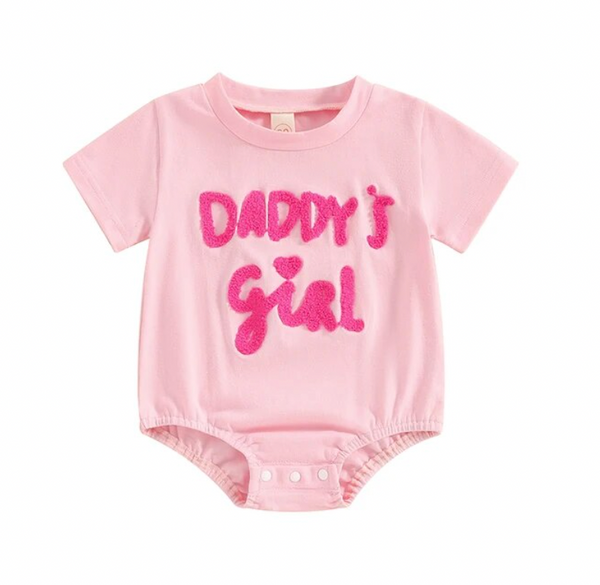Daddys Boy & Girl Romper (2 Colors) - PREORDER