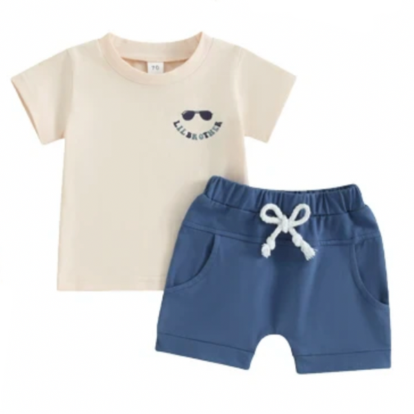 Cool Big & Lil Bro Club Matching Outfits (2 Styles) - PREORDER