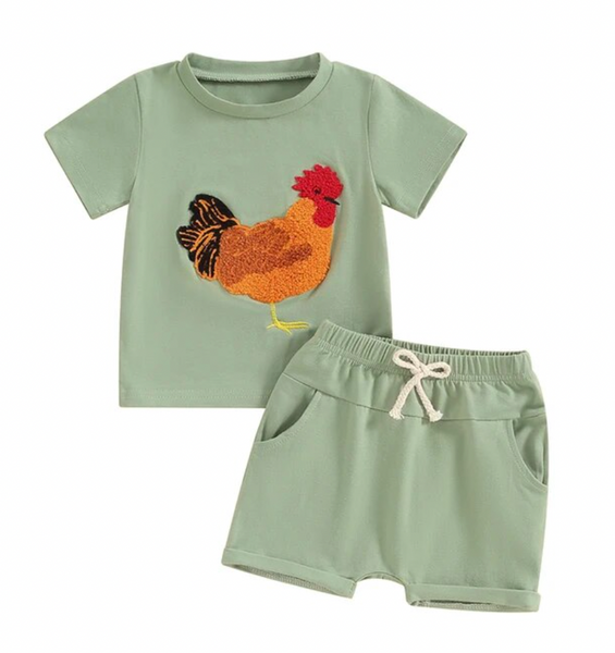 Rooster Outfits (2 Colors) - PREORDER