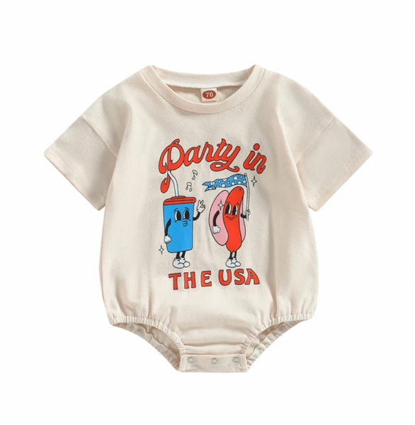 Party in the USA Rompers (2 Colors) - PREORDER