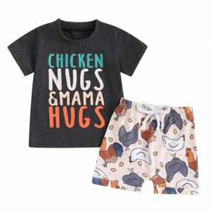 Chicken Nugs & Mamas Hugs Outfit - PREORDER