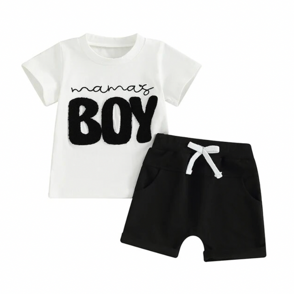 Mamas Boy Patch Outfits (3 Colors) - PREORDER