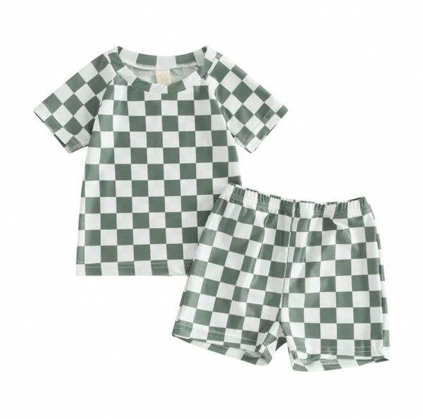 Casual Checkered Outfits (3 Colors) - PREORDER