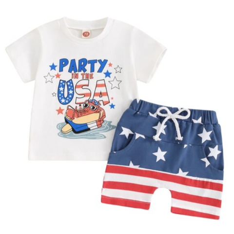 Party in the USA American Flag Outfit - PREORDER