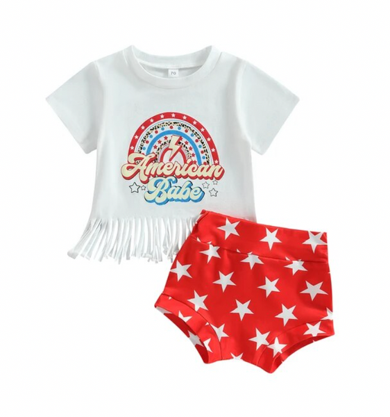 American Babe Outfits & Bows (2 Colors) - PREORDER