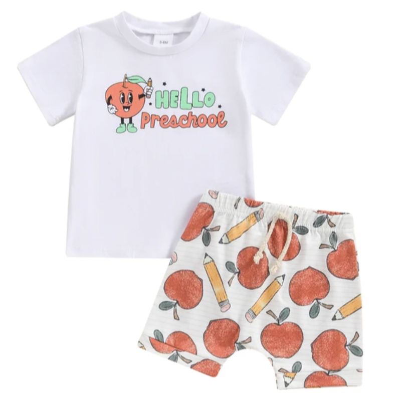 Hello Preschool Outfits (2 Styles) - PREORDER