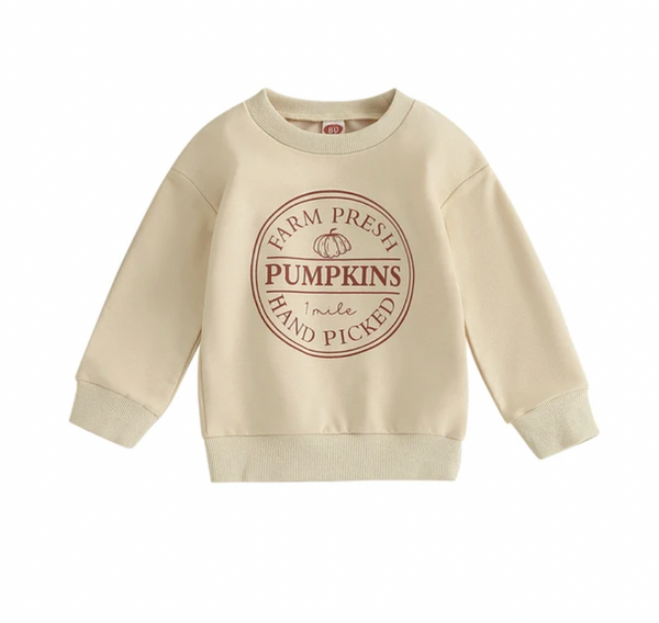 Farm Fresh Pumpkins Romper & Pullover - PREORDER