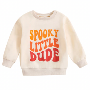 Spooky Little Dude Romper & Pullover - PREORDER