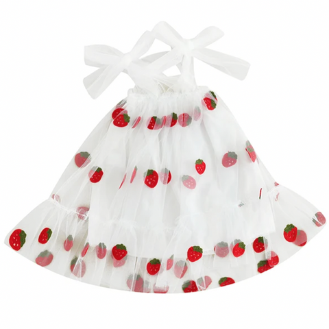 The Perfect Strawberries Dress - PREORDER