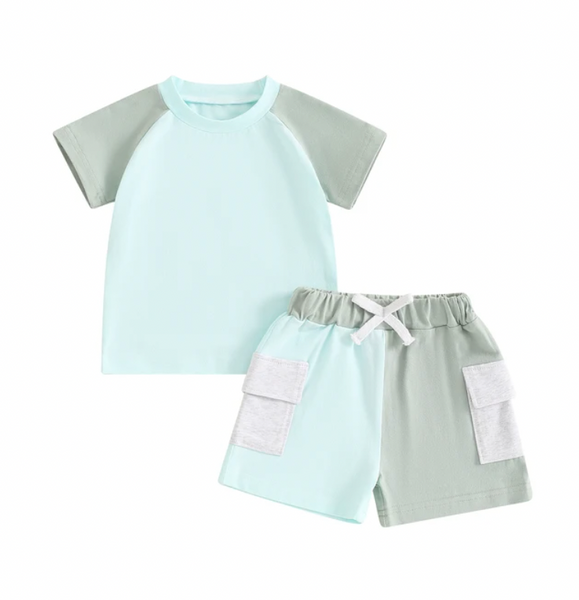 Jonah Three Tone Pocket Outfits (2 Colors) - PREORDER