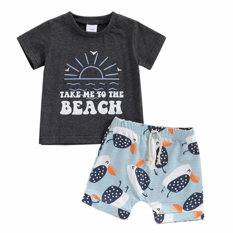 Take Me to the Beach Pelicans Outfit - PREORDER