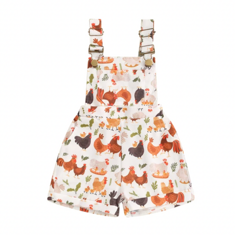 Hens & Chicks Overalls - PREORDER