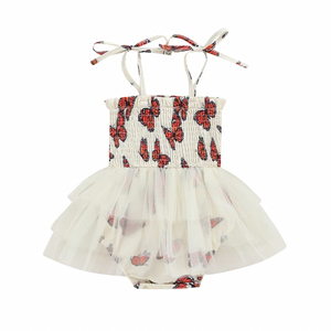 The Perfect Butterfly Tutu Romper Dress - PREORDER