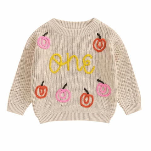 ONE Pumpkins Knit Sweater - PREORDER