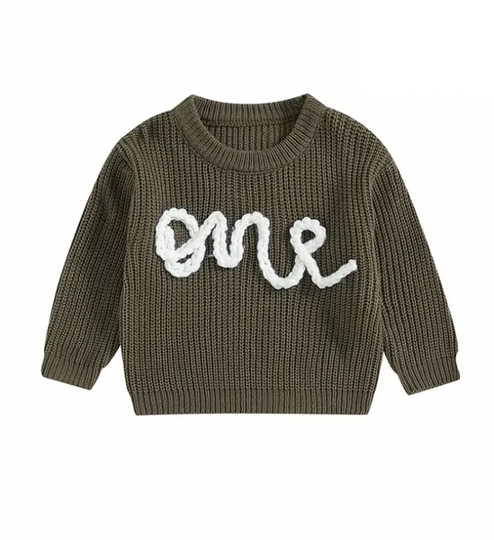 ONE Knit Sweaters (5 Colors) - PREORDER