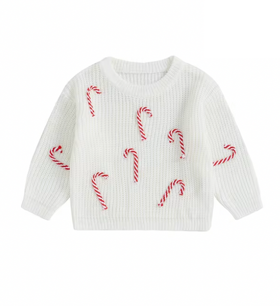 Candy Canes Knit Sweaters (3 Colors) - PREORDER