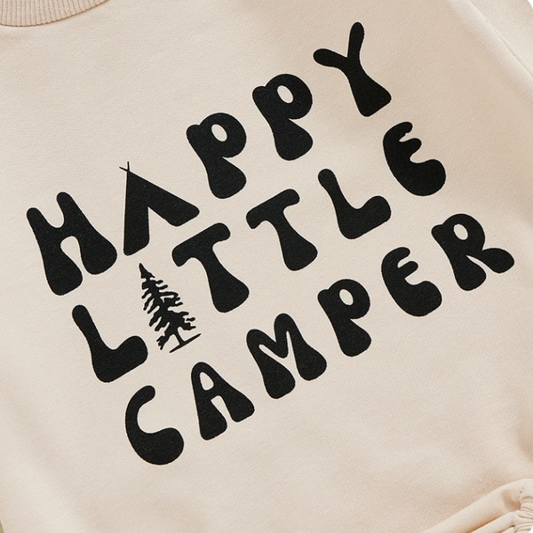 Happy Little Camper Romper - PREORDER